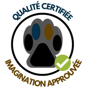 Logo patte de chat : qualité certifiée , imagination approuvée